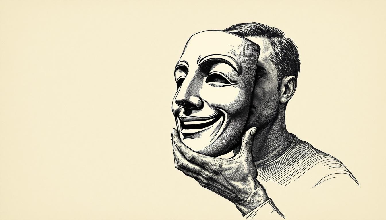 The Nice Guy vs. The Good Man, illustrated cover
